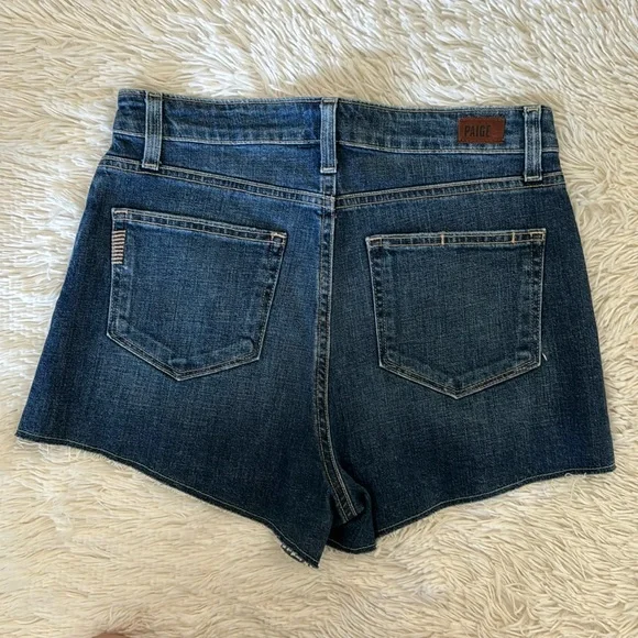 Paige Margot Orna Destructed Jean Shorts